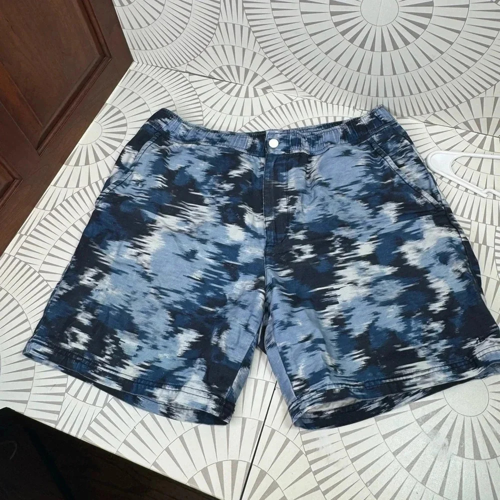 Rag & Bone Men’s Eaton Elastic Waistband With Button&Zip‎ Closure Shorts Medium